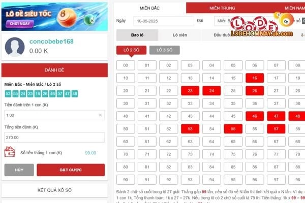 lô đề online